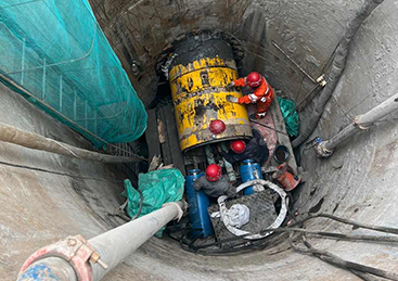 Zhuyuan Shidongkou Sewage Connection Pipe (Jiangyang South Road Taihewan Water Plant) Project